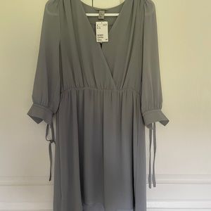 New with tags long sleeve dress HM GREY